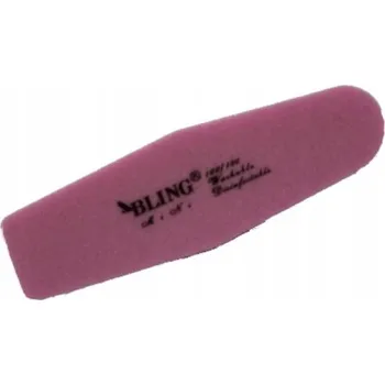 Pilník na nehty BLING 1 Ks růžový 100/180 Rakev