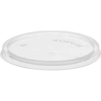 Jednorázové nádobí Víčko pro polévkovou misku – kulaté Ø 115 mm | 50 ks