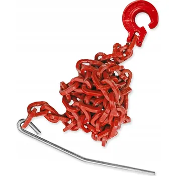 Železářství Trhací řetěz na dřevo 2m 8mm 4,5 tuny / řetěz typu D / Pro lesní lanovku