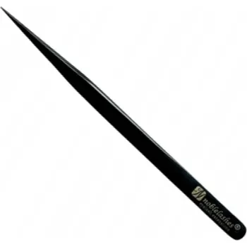 Kosmetická pinzeta Pinzeta Černá ROVNÁ PRO Noble Lashes