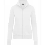Dámská mikina se zipem a stojáčkem Promodoro Barva: Bílá, Velikost: XS E5295