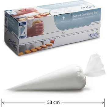 One Way Plastics One Way Cukrářský sáček L (53x28cm) 100ks
