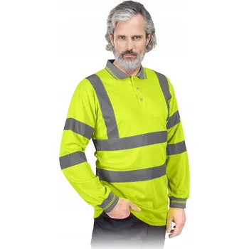 Pracovní obuv Pracovní polokošile Reis POLO-FLUO Y XXL