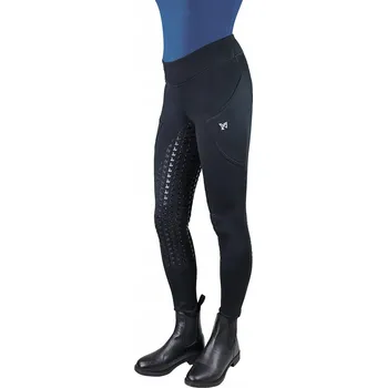 Chlapecké kalhoty YORK dětské jezdecké kalhoty YORK Alaska černé, velikost 152 cm