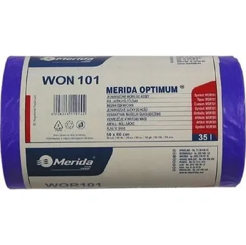 Pytle na odpadky Papírové pytle na odpad Merida 35l 50 ks