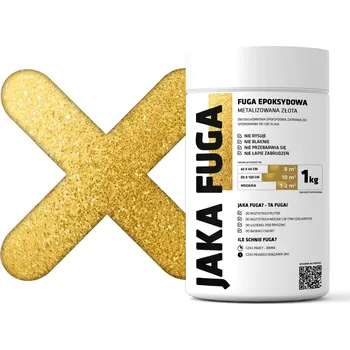 Spárovací hmota Epoxidová spárovací hmota, odstíny žluté a zlaté, 1 kg