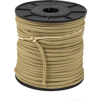 Šňůra PPV 2mm bez duše cívka 50m béžová