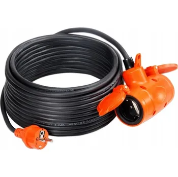 Napájecí kabel Prodlužovací Kabel Maan 20 m, 2 ks, černý