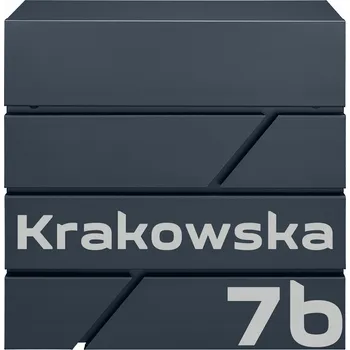 Poštovní schránka Poštovní schránka euroschránka, s vhozem, se schránkou na noviny M-TEC šedá