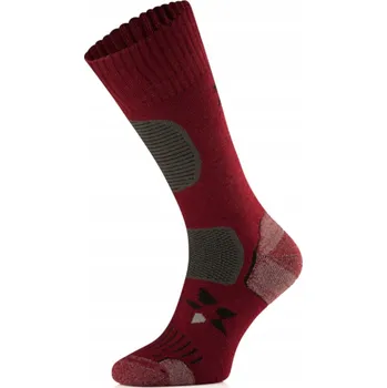 Dámské ponožky TREKOVÉ PONOŽKY BLACK PEAK Merino 35-38 Bordó