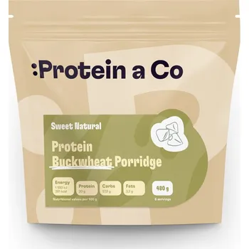 Protein Protein a Co Proteinové pohankové kaše 480 g – 4 příchutě Příchuť: Sweet natural