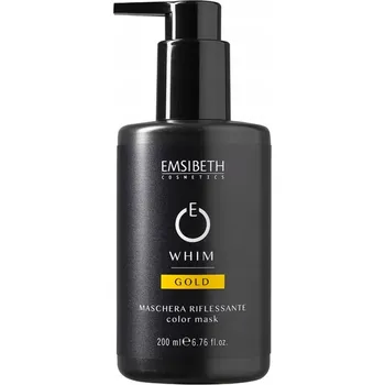 Vlasová regenerace Tónovací maska na vlasy zlatá blond Gold Whim Emsibeth 200 ml