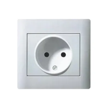 Elektrická zásuvka Bílá nástěnná Elektrická Zásuvka Orno