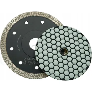 Příslušenství k brusce Diamantový kotouč Verdekam pro řezání slinuté dlažby a granitu 125 mm