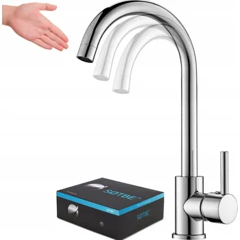 Vodovodní baterie Stojánková kuchyňská baterie Sotbe Unicorn stříbrná