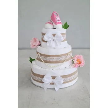 Přebalování Plenkový dort vintage růžová