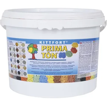 barva na zeď Kittfort PRIMATÓN PRÁŠKOVÁ TÓNOVACÍ BARVA Barva: hněď kaštanová, Balení: 2,5 kg