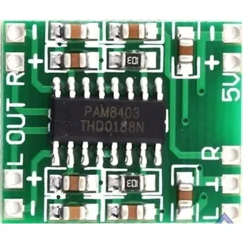 Hi-Fi komponenty Zesilovač SE Modul zesilovače PAM8403