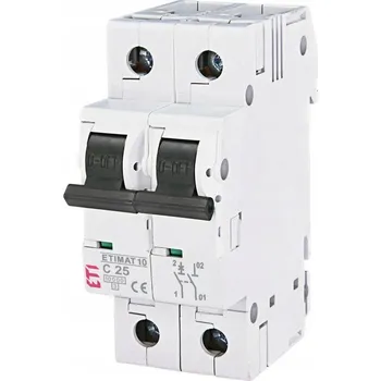 vypínač ETI JISTIČ ETIMAT 10kA 1p+N C25