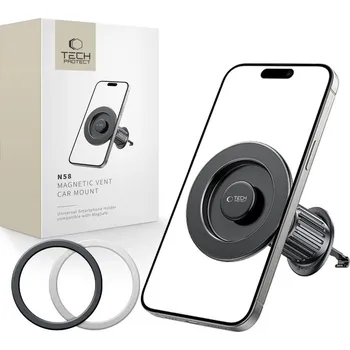 TECH-PROTECT N58 MAGNETIC MAGSAFE VENT CAR MOUNT BLACK