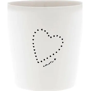 Bastion Collections Kelímek AMORE in black, 240ml RJ-CUP-331-BL