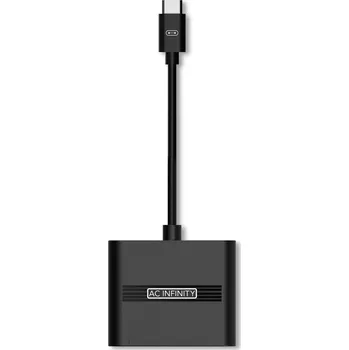 USB hub AC Infinity UIS Splitter Hub 4-Port, Adapter Dongle for Shared Programming