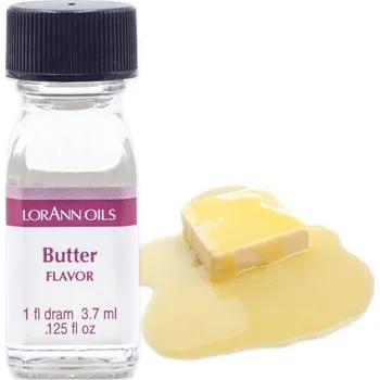 Přisada na vaření a pečení LorAnn Aroma máslo, super silný 3,7ml LorAnn