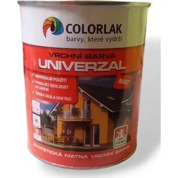 univerzální barva COLORLAK VRCHNÍ BARVA UNI SU 2013 C 1999 ČERNÁ MATNÁ 0,6L