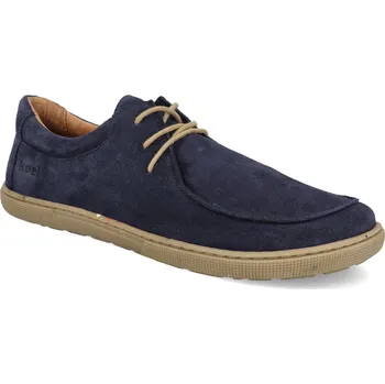 Barefoot pánské boty Koel - Fago Suede navy modré Velikost: 41