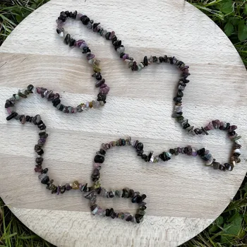 Náhrdelník Náhrdelník dlouhý Turmalín meloun