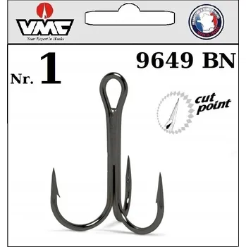 Rybářský háček Zemní kotvičky, muškařské, pro lov pod ledem, přívlačové, plavačkové, s protihrotem VMC 9649 10 ks