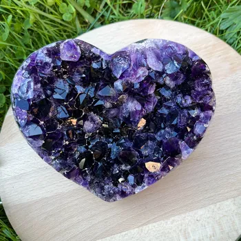 Drúza Srdce Ametyst | 145 mm | 1280 g | EXTRA kvalita | Originální foto