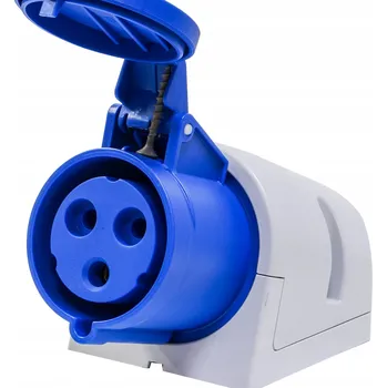 Elektrická zásuvka Zásuvka pevná 32A 230V 3P kempingová IP4 123-6 PCE