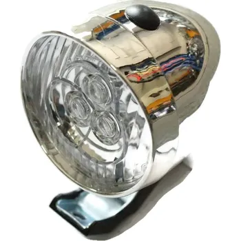 Cyklosvítilna Přední světlo na kolo Nexelo 3 LED retro + držák