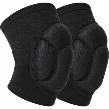 Chránič nohou Síťované chrániče kolen, černé, velikost XL