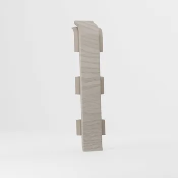 soklová lišta Spojka Salag PVC 24 x 75, délka 1 cm, dub