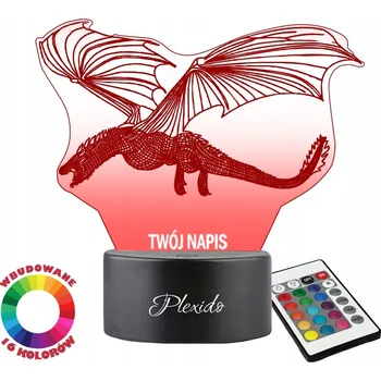 Lampička Plexido vícebarevná Noční lampa