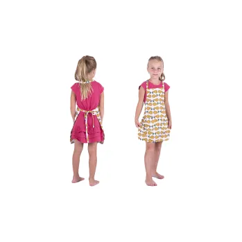 Výuková hračka Zástěrka kuchařská HRUŠTIČKA 506-32