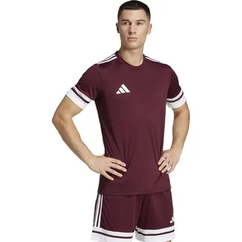 Dres Adidas SQUADRA 25 vínovo bílý Velikost: 116