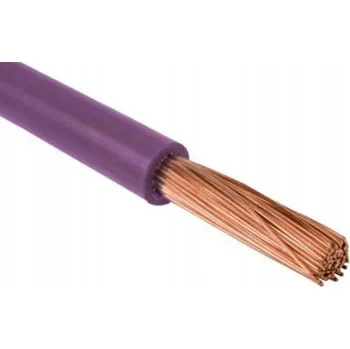 elektrický kabel Kabel H05V-K 0,75mm2 FIALOVÝ