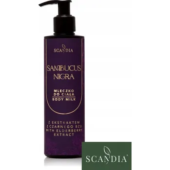 Tělové mléko Scandia Černý Bez tělové mléko 250 ml