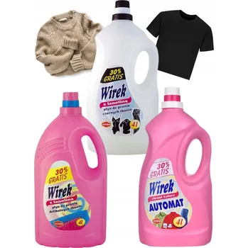 Prací gel Prací prostředek Wirek 4L univerzální neutrální vůně 64 praní s lanolinem