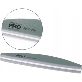 Profesionální pilník na nehty – půlměsíc o zrnitosti 50