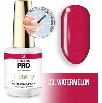 Lak na nehty 23. WATERMELON - Profesionální hybridní lak s konzistencí UV/LED gelu