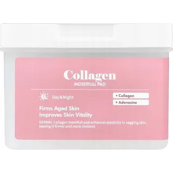 Dermal Collagen Moistfull Toner Pad Pleťové tamponky napuštěné tonikem s kolagenem x120