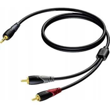 Audio kabel Kabel RCA - jack 3,5 mm ProCab 5 m