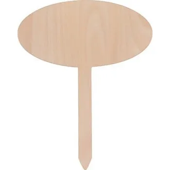 Plechová cedule Zahradní cedulka do záhonu 20 x 25 cm - ovál sublimace termotransfer