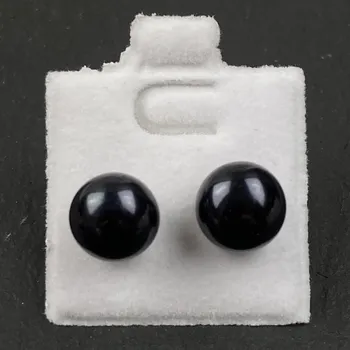 Náušnice Náušnice Perla Černá |8mm |