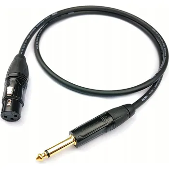 Audio kabel Kabel XLR - jack 6,3 mm LGJ Group KLOTZ MY206 XLR Jack ROXTONE 5m 5 m
