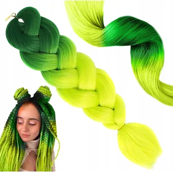 Příčesek Syntetické vlasové pásy bílé Karwil clip in